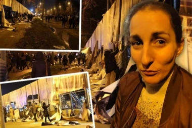 MUČKI NAPAD NA NEDU PERIĆ! Blokaderi je saterali u ćošak, ŠUTIRALI NA ZEMLJI I OTELI TELEFON! Hitno prebačena u KBC Zemun! "UDARALI SU ME U GLAVU, BILO JE OČAJNO!" (FOTO, VIDEO)