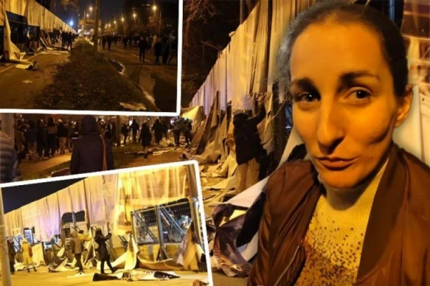 MUČKI NAPAD NA NEDU PERIĆ! Blokaderi je saterali u ćošak, ŠUTIRALI NA ZEMLJI I OTELI TELEFON! Hitno prebačena u KBC Zemun! "UDARALI SU ME U GLAVU, BILO JE OČAJNO!" (FOTO, VIDEO)