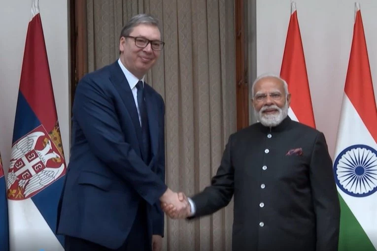 NARENDRA MODI SE OGLASIO NA SRPSKOM JEZIKU! Pogledajte šta je poručio nakon sastanka sa Vučićem!