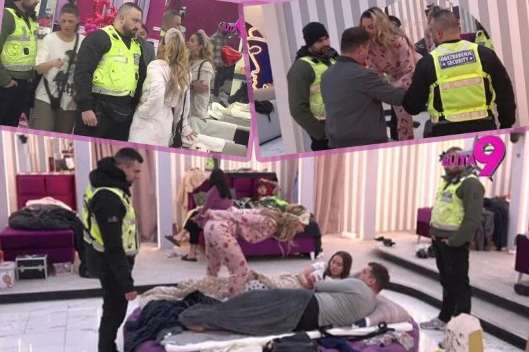 DA SE NAJEŽIŠ - OBEZBEĐENJE JEDVA OBUZDALO POBESNELU ANELI: Ukućani prisustvovali stravičnim scenama, kako se ovo dogodilo?!