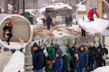 SNEG PARALISAO BALKANSKU ZEMLJU! Zatvoreni auto-putevi, pruge i škole, otkazani letovi, 50.000 ljudi bez struje! (FOTO, VIDEO)