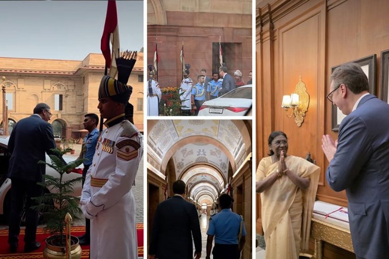 ŠIRIMO SARADNJU! Vučić s predsednicom Indije: Ovaj susret potvrđuje zajedničku posvećenost miru, stabilnosti i razvoju (VIDEO)