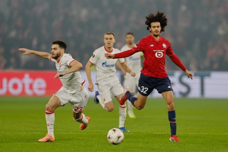 LIL - ZVEZDA: Crveno-beli bolji, ali Francuzi se drže!