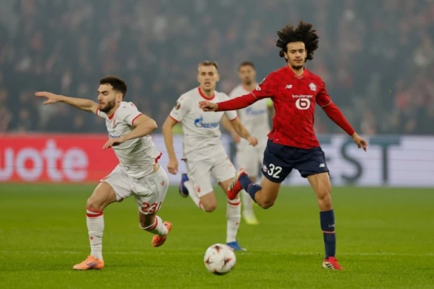 LIL - ZVEZDA: Crveno-beli bolji, ali Francuzi se drže!