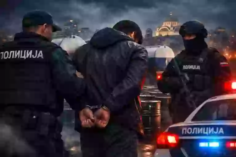 VELIKA AKCIJA U BEOGRADSKOJ ULICI: U hangaru krio ogromne količine nafte - uhapšeni muškarac bio na poternici!