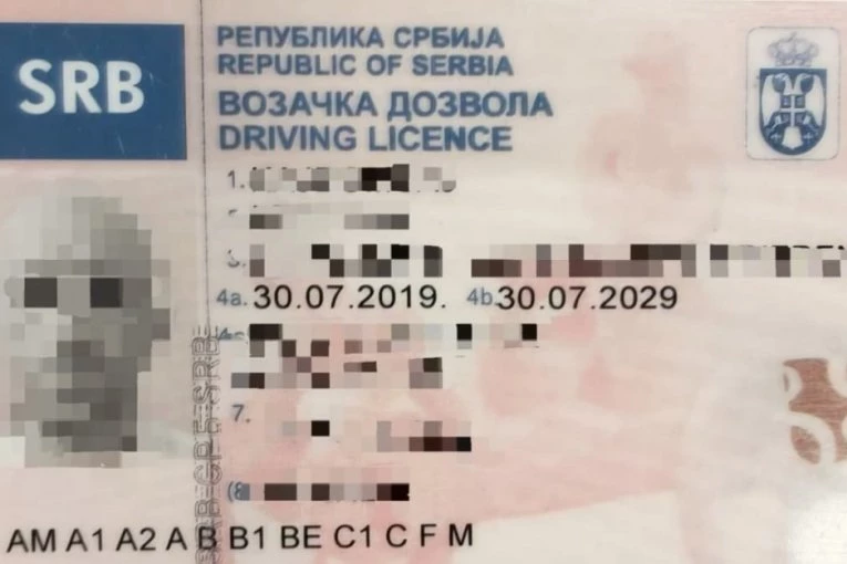 PAO SRBIN NA ULASKU U CRNU GORU! Oduzeli mu vozačku u Bosni, on kupio novu u Novom Pazaru za 650 evra