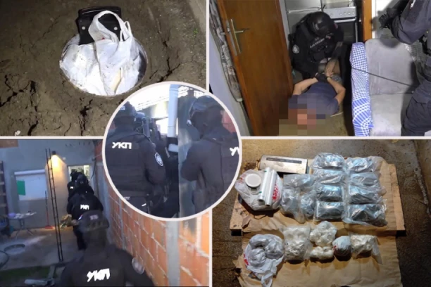 U BURETU ZAKOPANOM U DVORIŠTU KRIO 13 KILA DROGE! Neverovatan slučaj u Zemunu!