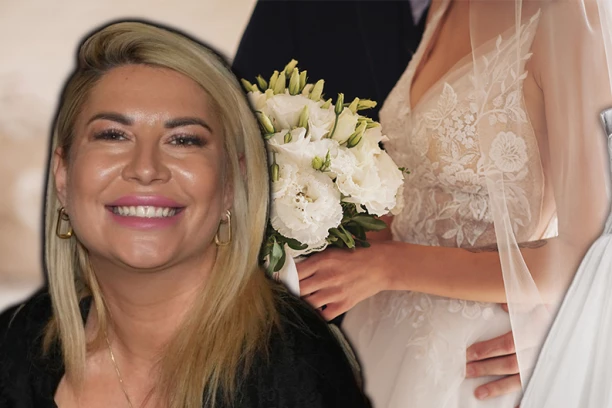 ISPLIVALE PRVE FOTKE TAJNOG VENČANJA DEE ĐURĐEVIĆ! Voditeljka blista u belom, a EVO KO JE KUMA!