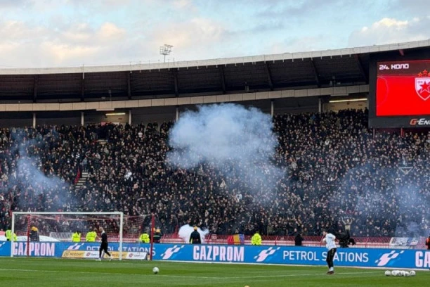 HAOS PRED DERBI: Grobari se potukli na jugu Marakane (VIDEO)