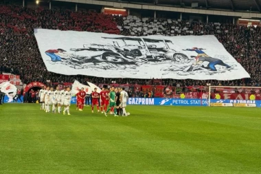 BRUTALNA KOREOGRAFIJA DELIJA: Grobari će pući od muke kad vide šetalicu na severnoj tribini pred večiti derbi! (FOTO, VIDEO)