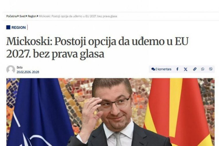 Ništa novo, ali ako to spomene Vučić - onda je katastrofa