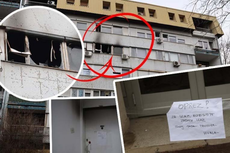 Republic / Photo Gallery / Building where the fire broke out in Konjarnik