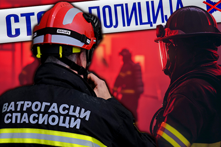 FIRE NEAR FK "VOJVODINA" STADIUM! Firefighters on site! (VIDEO)