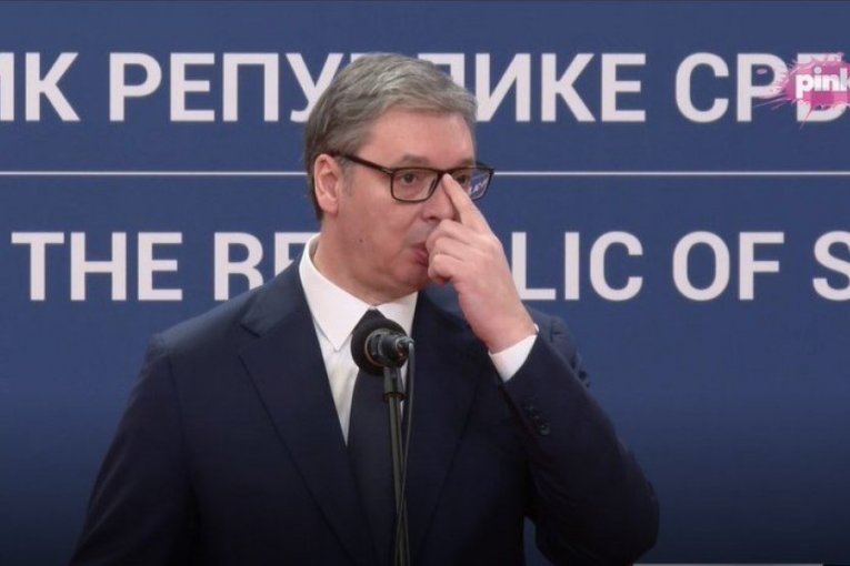 Obraćanje predsednika u Palati Srbija