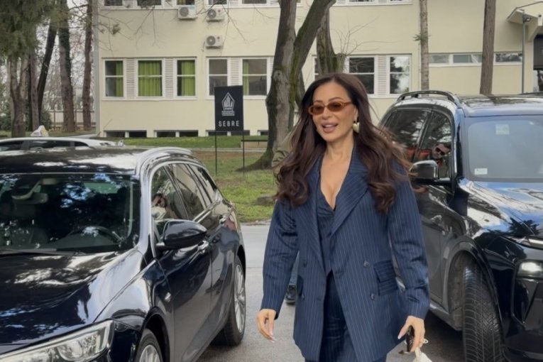 Ceca na snimanju "Zvezda Granda"