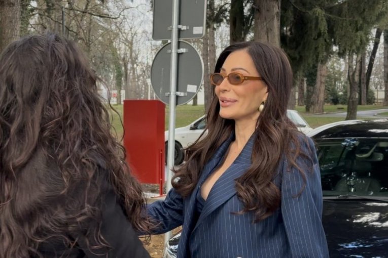 Ceca na snimanju "Zvezda Granda"