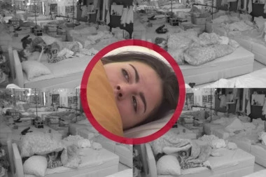 BOGINJA GRCA U SUZAMA! Nepomično gleda u krevet u kom su FIlip i Jovana imali ŽESTOKO AKCIJANJE! Evo ko je teši! (VIDEO)