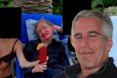 HOKING SA RAZGOLIĆENIM DEVOJKAMA NA BAZENU: Otkrivena jeziva istina o slici i vezi slavnog fizičara sa pedofilom Epstajnom (VIDEO)