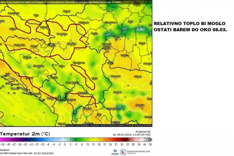 Proleće temperature 