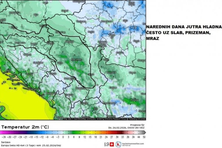 Proleće temperature 
