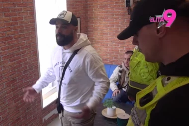 HITAN PREKID PROGRAMA NA PINKU, OBEZBEĐENJE JEDVA ZAUSTAVILO POMAHNITALOG LUKU: Karambol kakav se ne pamti!