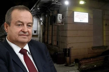 EVO KAKVO JE STANJE ISPRED KLINIKE U KOJOJ JE SMEŠTEN DAČIĆ! Evo ko je sve posetio ministra u bolnici! (FOTO)