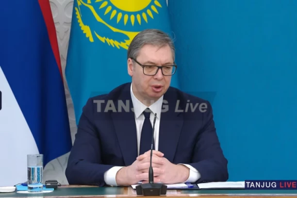 KAZAHSTAN IMA IZUZETNU BUDUĆNOST! Vučić se sa Tokajevim obraća iz Astane: Mi iz Srbije možemo mnogo toga da naučimo od vas! (VIDEO)