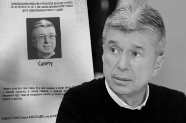 DA SE NAJEŽIŠ - MORBIDNA OBJAVA NEPOSREDNO PRED GODIŠNJICU SMRTI SAŠE POPOVIĆA! Od ovoga će vam se okrenuti želudac!