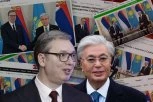 VUČIĆ GLAVNA VEST U KAZAHSTANU! Poseta srpskog predsednika na naslovnim stranama SVIH NAJVAŽNIJIH PORTALA (FOTO)