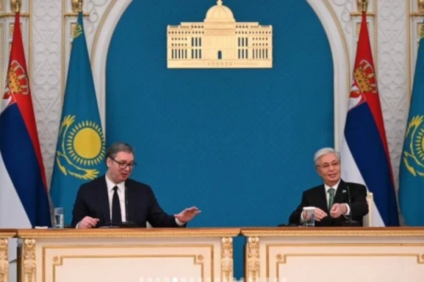 NAŠE PRIJATELJSTVO JE NEPOKOLEBLJIVO! Tokajev zagrmeo iz Astane nakon sastanka sa Vučićem: U Srbiji ćemo uvek imati pouzdanog partnera!