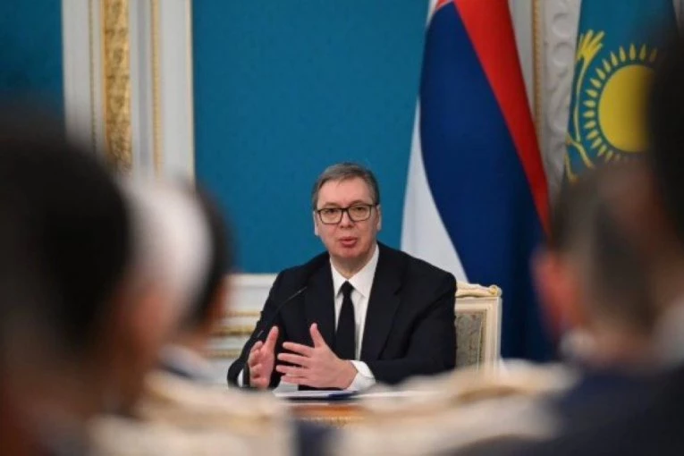 KAZASTAN IMA IZUZETNU BUDUĆNOST: Vučić iz Astane: Mi iz Srbije mnogo toga možemo da učimo od vas!