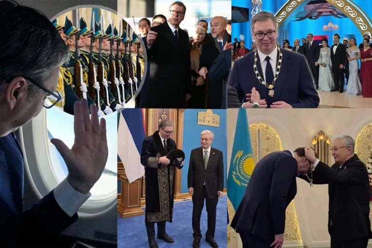VREME JE DA SE IDE KUĆI: Predsednik završio dvodnevnu posetu Kazahstanu, pun utisaka vraća se za Beograd (FOTO, VIDEO)