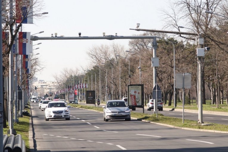 Bulevar Nikole Tesle, Novi Beograd.