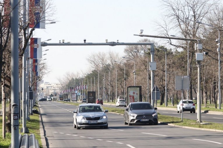 Bulevar Nikole Tesle, Novi Beograd.