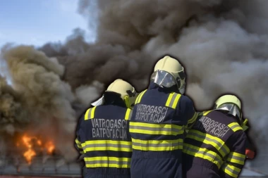 VELIKI BROJ POVREĐENIH! Ogroman požar u Brčkom! GORI POZNATA FABRIKA NAMEŠTAJA!