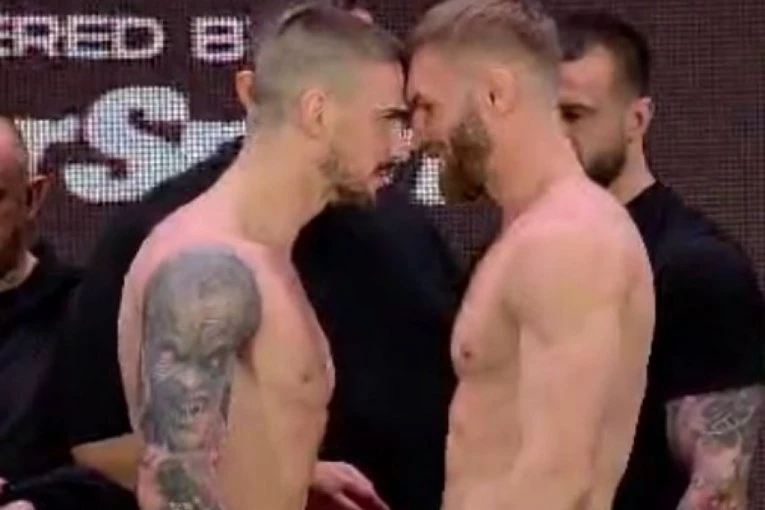 BOJKOVIĆ SE RIVALU UNEO U LICE: Frka na merenju pred MMA spektakl u Hrvatskoj (VIDEO)