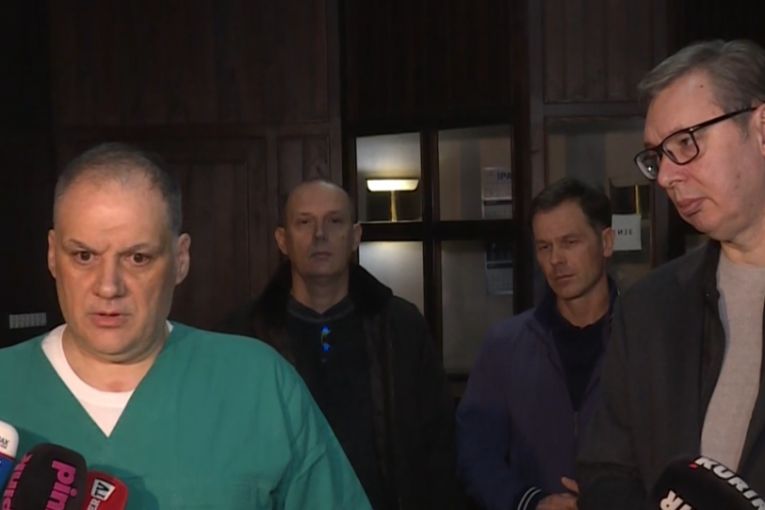 dr Spasoje Popević i Aleksandar Vučić