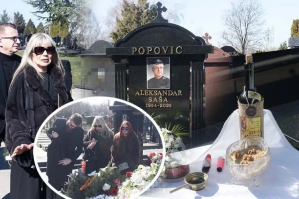 RAZARAJUĆA SCENA NA GROBLJU, SESTRA POKOJNOG SAŠE POPOVIĆA SE RASTAJE SA ŽIVOTOM: Udovica doletela do nje, usledila drama!