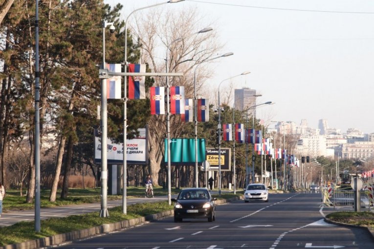 Bulevar Nikole Tesle, Novi Beograd.