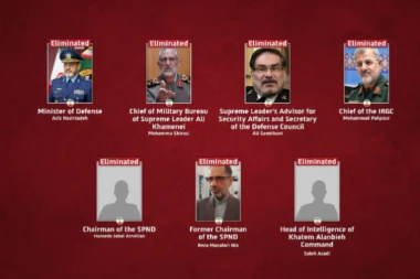 OVO SU UBIJENI IRANCI! Izrael tvrdi da je eliminisao sedmoricu visokih zvaničnika! (FOTO)