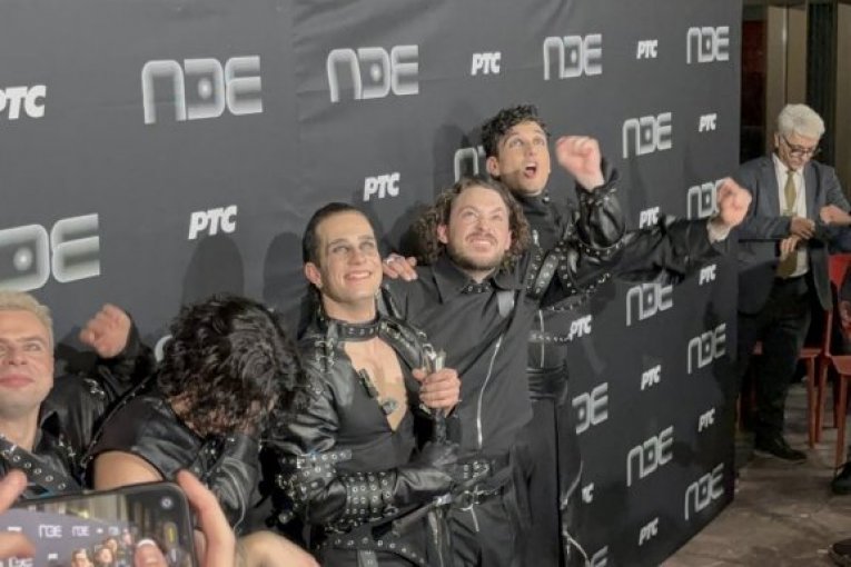 Grupa Lavina nakon pobede