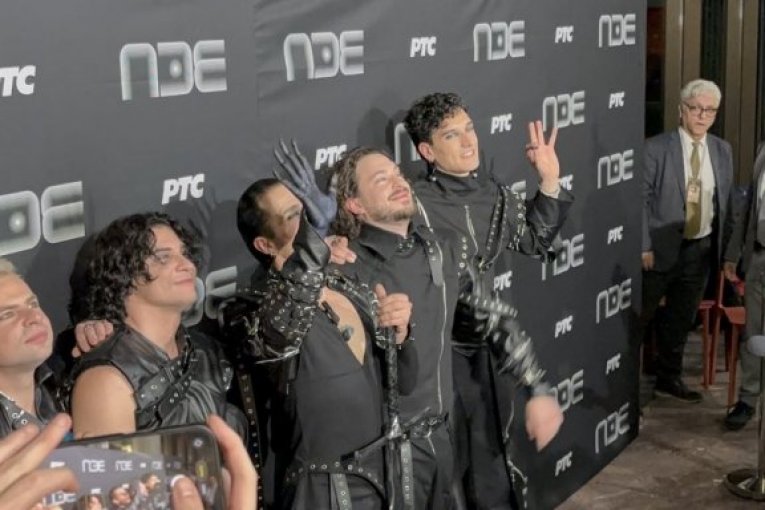 Grupa Lavina nakon pobede