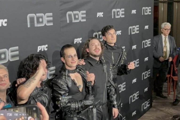 Grupa Lavina nakon pobede