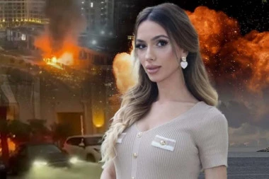 HOROR SCENE - RAKETA PALA PORED SRPSKE INFLUENSERKE U DUBAIJU! Krenula stravična pucnjava, ona bežala sa sestrom!