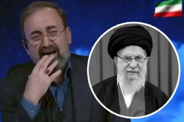 SLOMIO SE OD BOLA I PLAKAO KAO MALO DETE: Iranski voditelj ovako je naciji saopštio da je ubijen ALI HAMNEI (VIDEO)