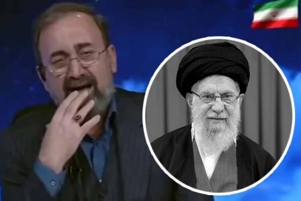 SLOMIO SE OD BOLA I PLAKAO KAO MALO DETE: Iranski voditelj ovako je naciji saopštio da je ubijen ALI HAMNEI (VIDEO)