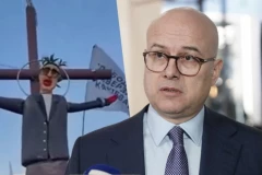 "MONSTRUMI SVAKI DAN POKAZUJU DA IM JE CILJ KAKO DA UBIJU VUČIĆA" Lider SNS Vučević o sramnom transparentu na blokaderskom skupu u Nišu!