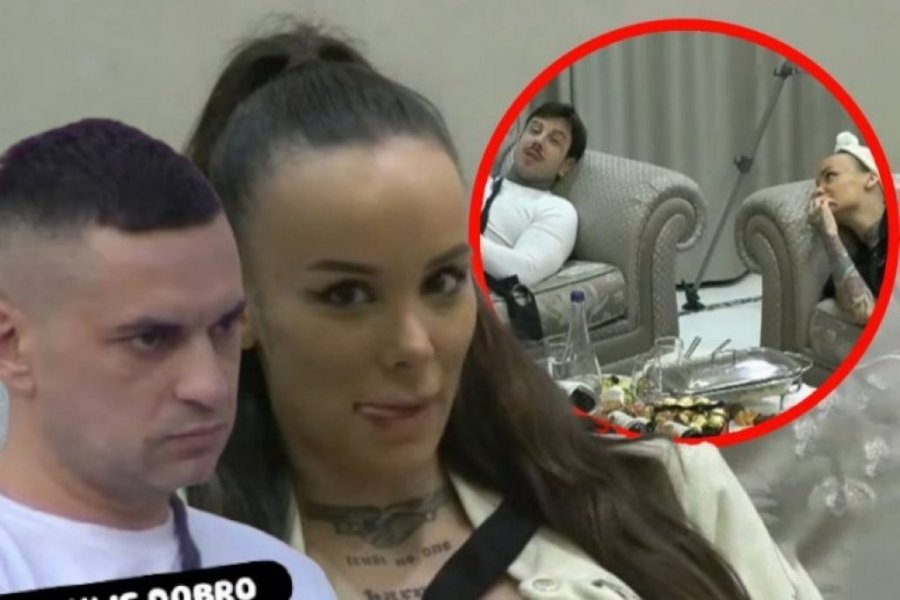 "UBIĆE ILI NJU ILI SEBE!" Kamera uhvatila TAJNE SIGNALE Teodore i Filipa, produkcija PUSTILA CEO SNIMAK! (GALERIJA)