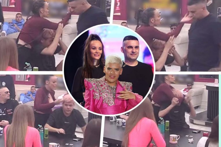 BEBICA MONSTROUSLY CHARGED AT UROŠ! Teodora Delić made a human shield to save his head! THESE SHOTS SHOOK THE NATION! (VIDEO)