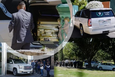 EL MENČO SAHRANJEN U ZLATNOM KOVČEGU! Vođa meksičkog kartela Halisko ispraćen uz prisustvo velikog broja vojnika (FOTO)